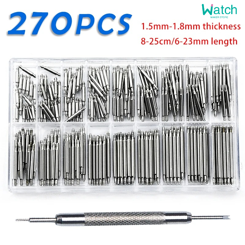Spring Bar Tool Set - 270 pz/set Barre a Molla in