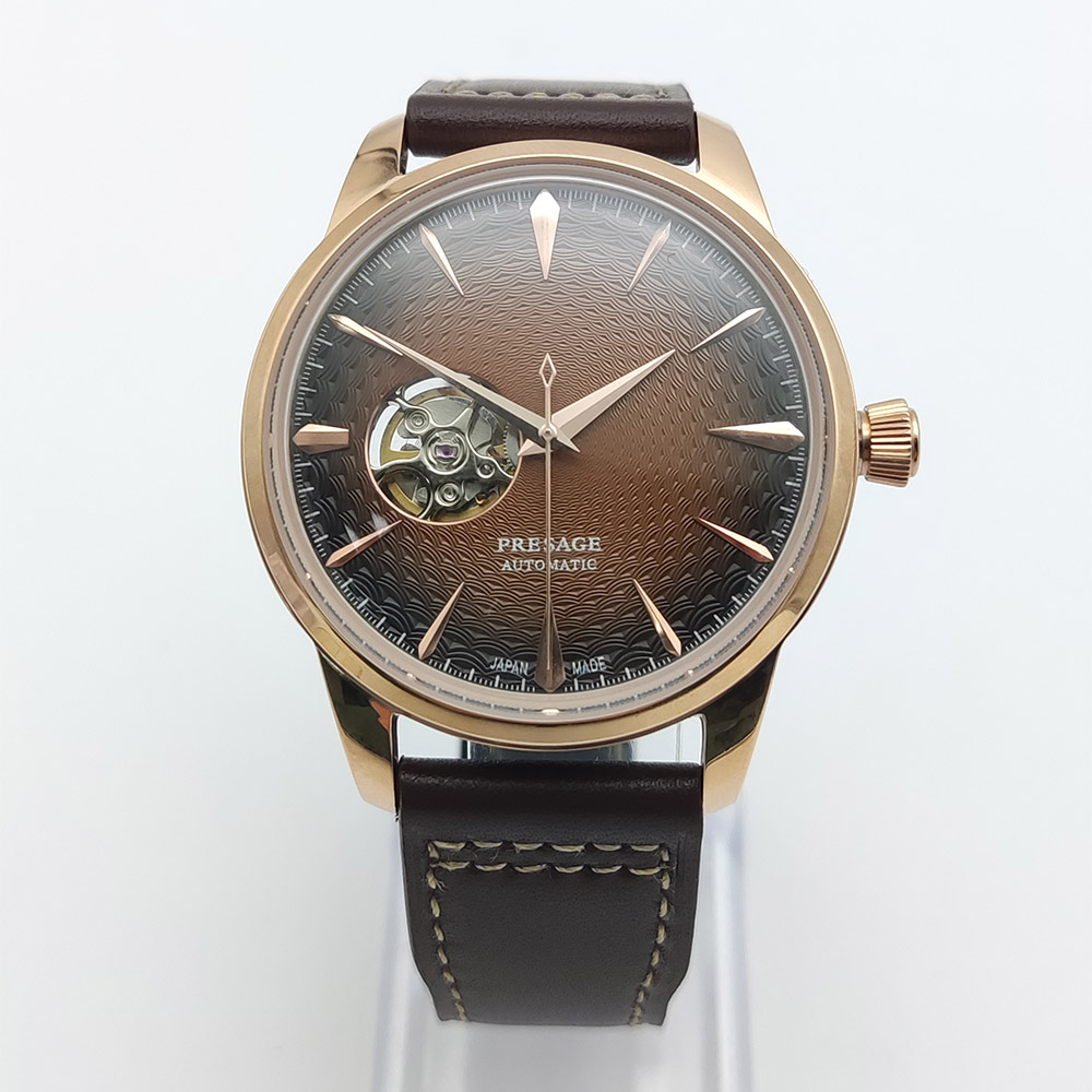 Seiko Watch Presage - Orologio meccanico da uomo vintage 40MM