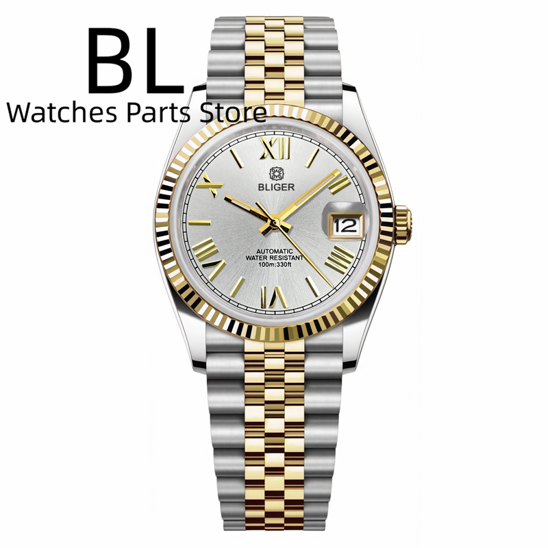 Rolex Watch Datejust - BLIGER 36mm39mm Orologio bicolore in oro