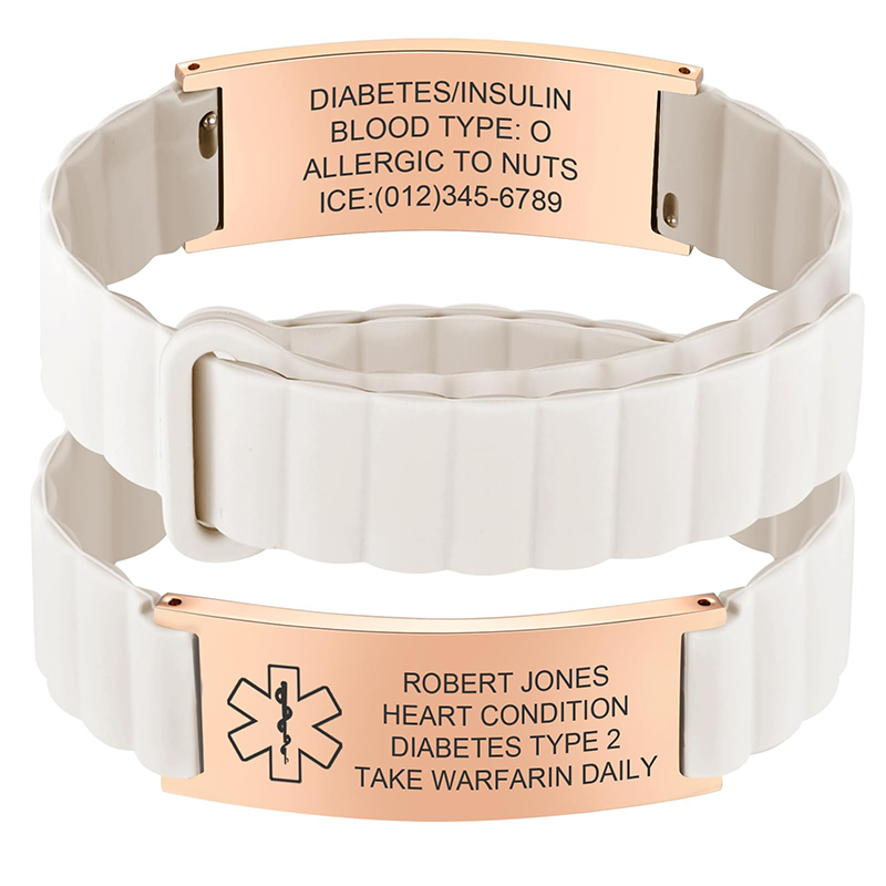 Braccialetto Medico Personaliz - Silicone Band Women recensione e prezzo