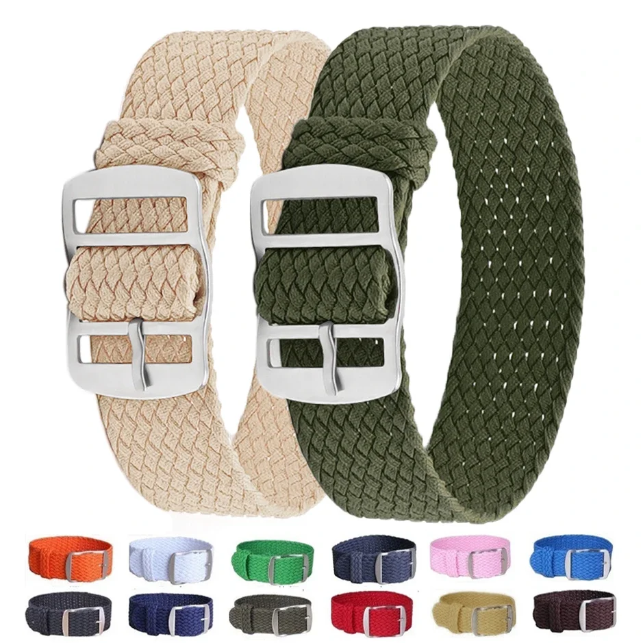 14mm 16mm 18mm 20mm 22mm Perlo - Perlon Strap Woven recensione e prezzo