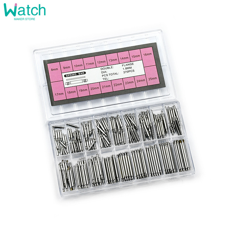 270 pz/set Barre a Molla in Ac - Spring Bar Tool Set recensione e prezzo