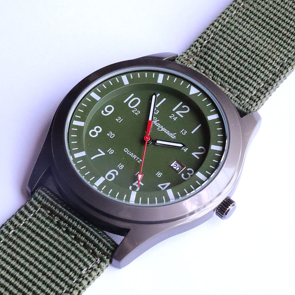 Orologio da Polso da Uomo di L - Canvas Strap Watch recensione e prezzo
