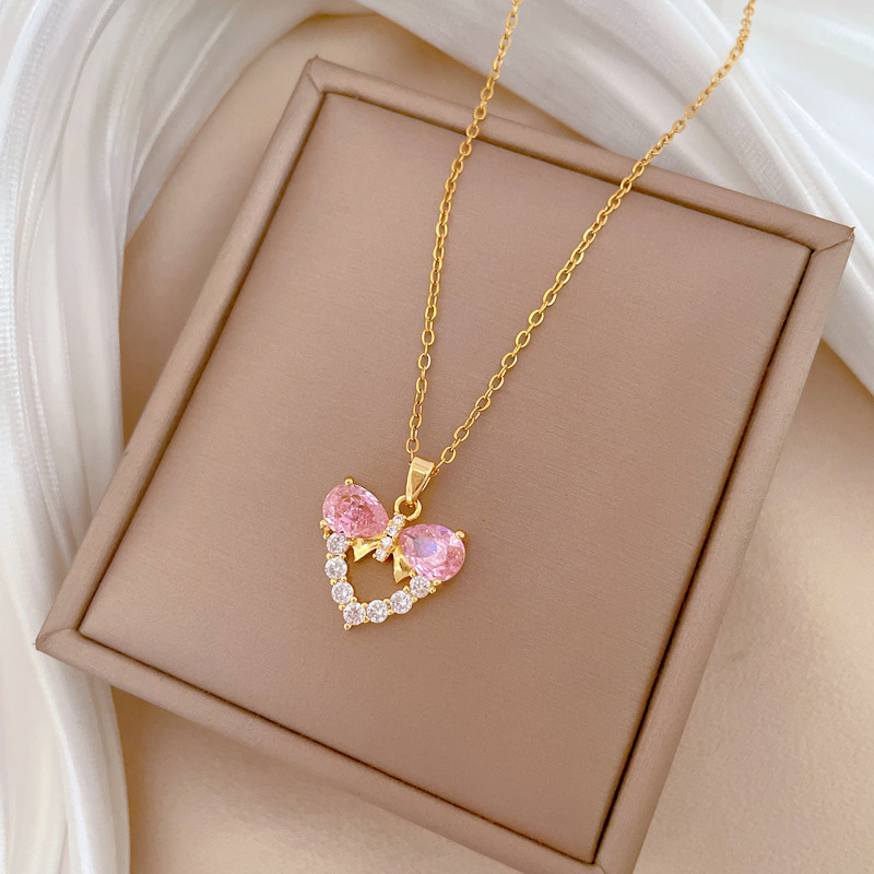 Collana Girocollo da Donna con - Butterfly Clasp Deployant recensione e prezzo