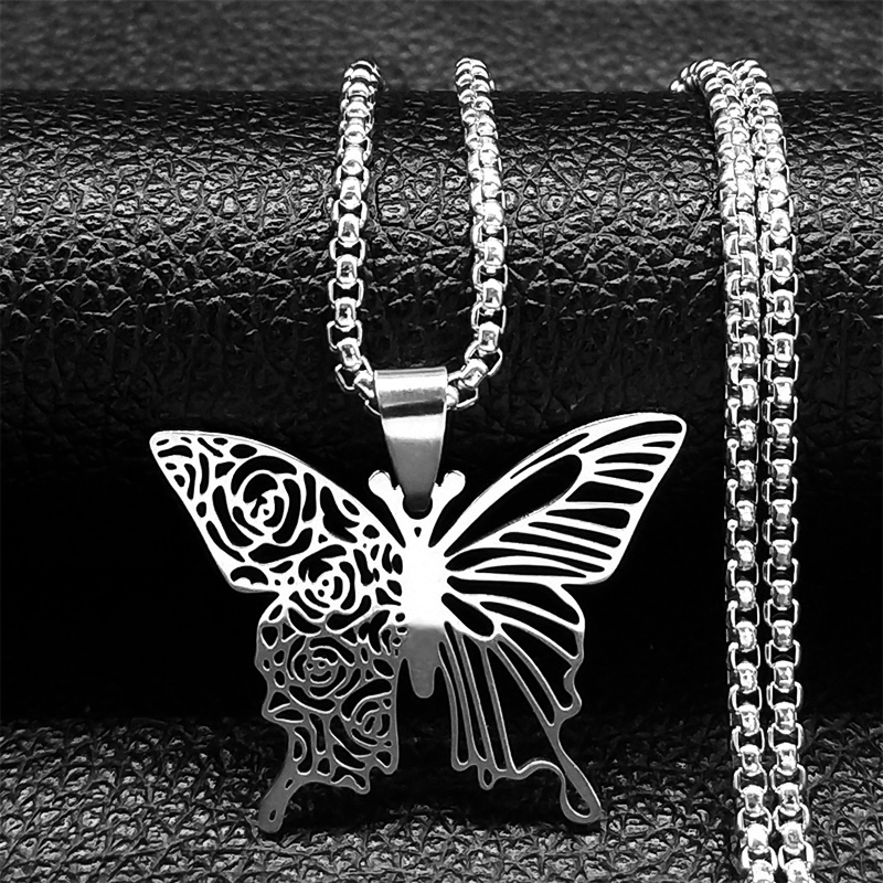 Collana con Ciondolo Estetico  - Butterfly Clasp Deployant recensione e prezzo