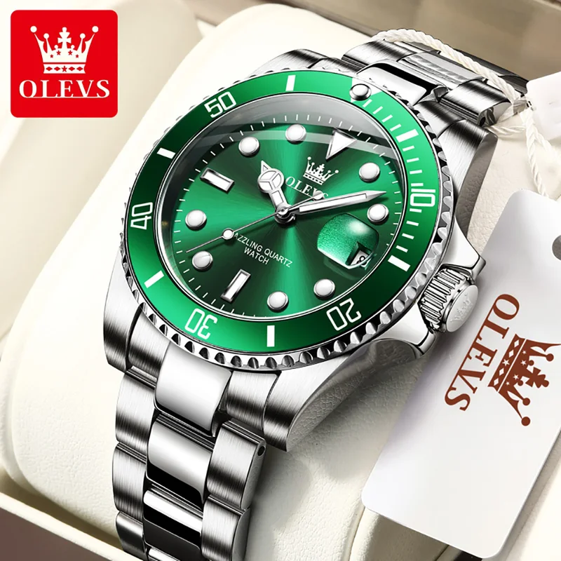OLEVS Orologio al quarzo origi - Rolex Watch Datejust recensione e prezzo