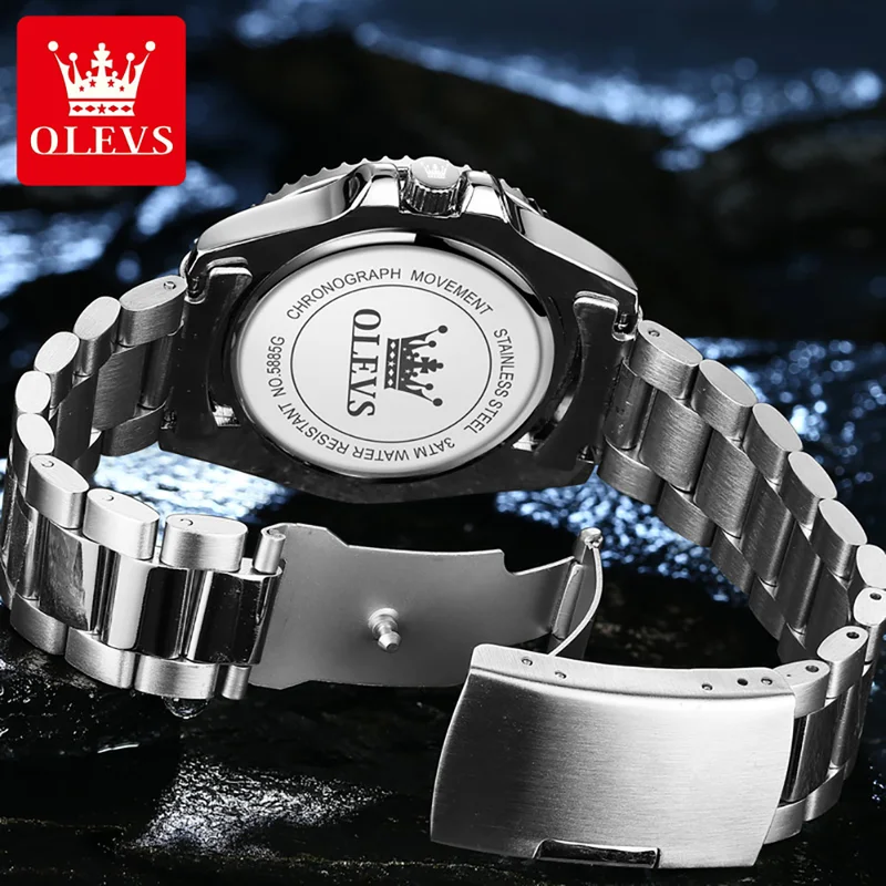 OLEVS Orologio al quarzo origi - Rolex Watch Datejust recensione e prezzo