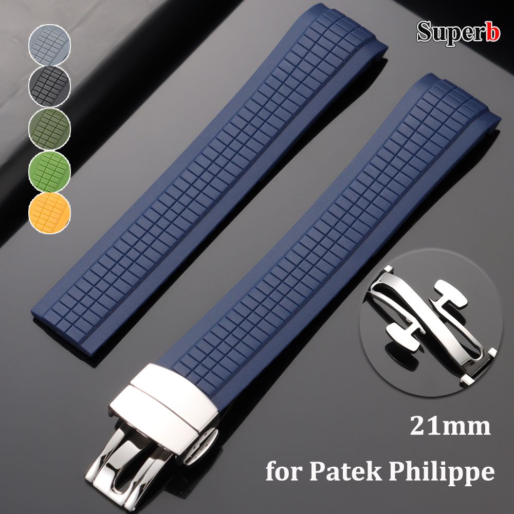 Cinturino in Silicone da 21mm  - Patek Philippe Watch Aquanaut recensione e prezzo