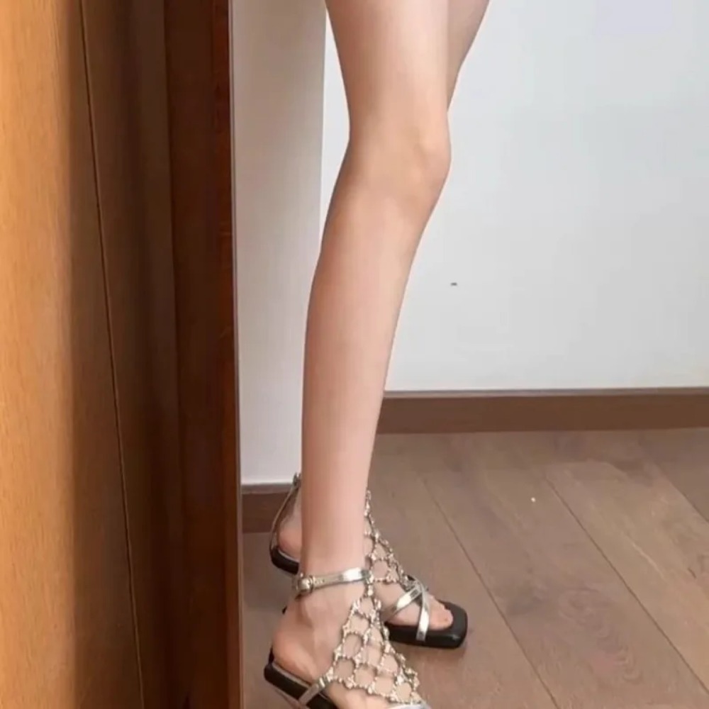 Sandali Romani da Donna con Ta - Mesh Strap Metal recensione e prezzo